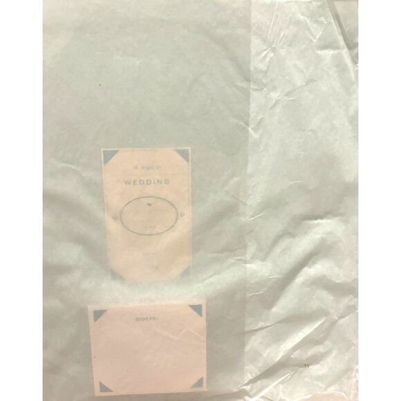 Martha Stewart Our Wedding Keepsake 3 Hole Ring Planner Binder Photo Book-New! - Picture 3 of 10